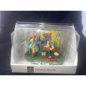 Lemax Carnival Dunkin' Booth #0283577 Carole Towne Collection